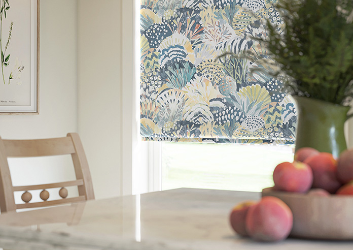Maggie, Teal - Roman Blind - Image 5